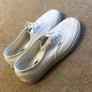 All white vans